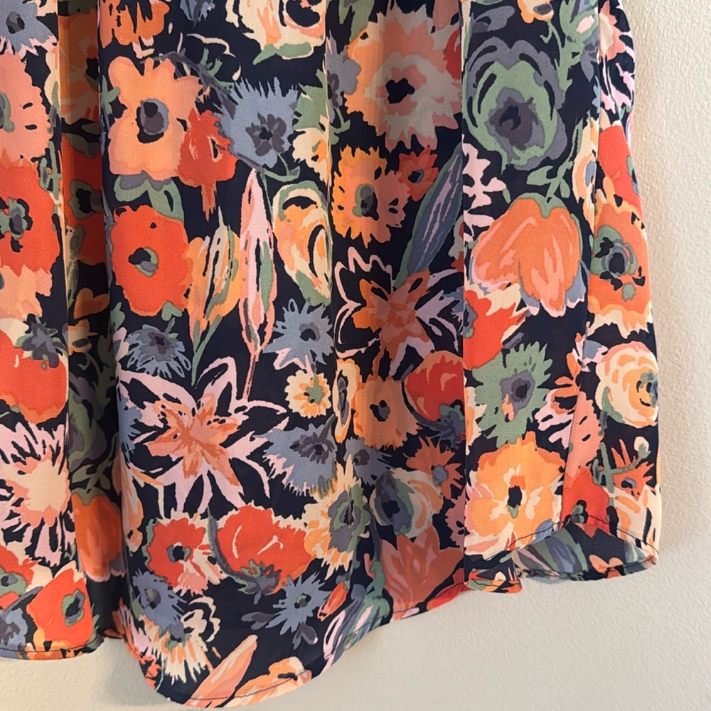 Floral Women's Top - Multicolor - Picture 5 of 7